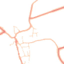 Daytime road noise heatmap for LN8 6DA