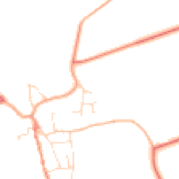 Daytime road noise heatmap for LN8 6DB