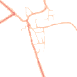 Daytime road noise heatmap for LN8 6DF