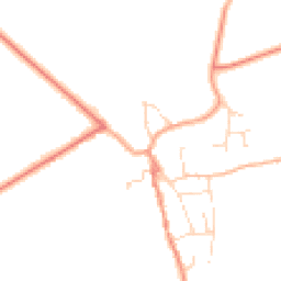 Daytime road noise heatmap for LN8 6DG