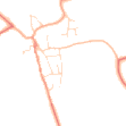 Daytime road noise heatmap for LN8 6DL