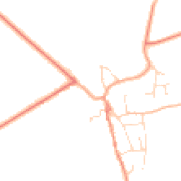 Daytime road noise heatmap for LN8 6DS