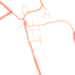 Daytime road noise heatmap for LN8 6DW