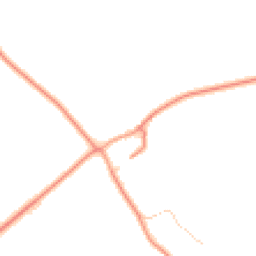Daytime road noise heatmap for LN8 6JH