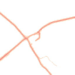 Daytime road noise heatmap for LN8 6JJ