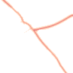 Daytime road noise heatmap for LN8 6JQ