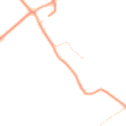 Daytime road noise heatmap for LN8 6JW