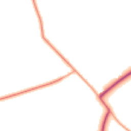 Daytime road noise heatmap for LN8 6LW