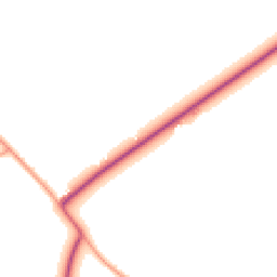 Daytime road noise heatmap for LN8 6LX