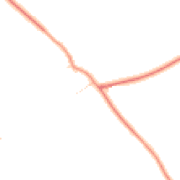 Daytime road noise heatmap for LN8 6NH