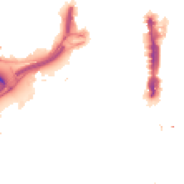 Night-time road noise heatmap for LS1 2EU