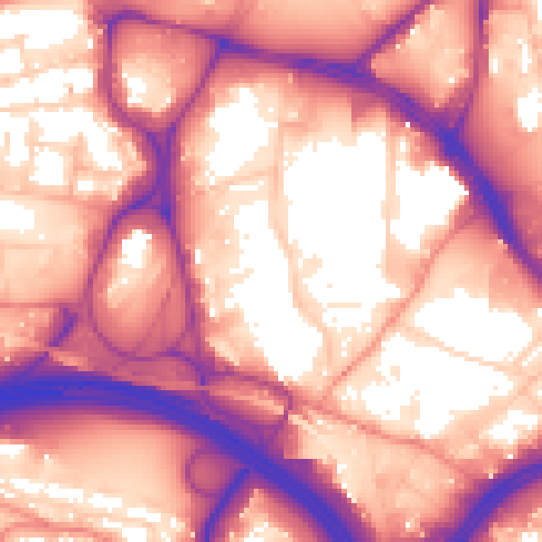Daytime road noise heatmap for LS10 1BD