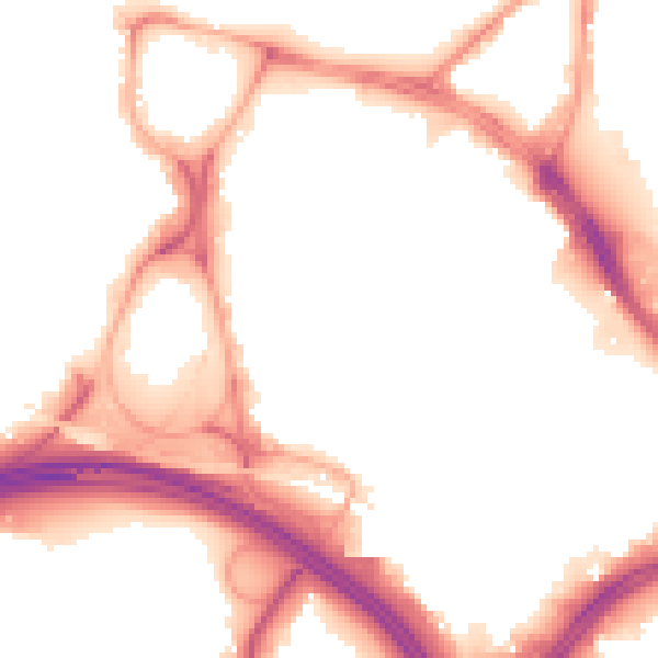 Night-time road noise heatmap for LS10 1BD