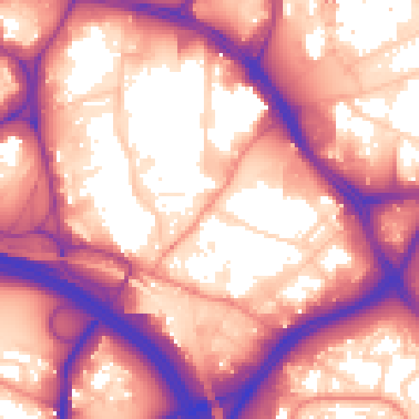Daytime road noise heatmap for LS10 1BG