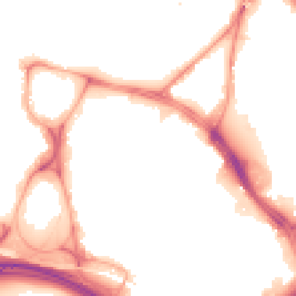 Night-time road noise heatmap for LS10 1ET