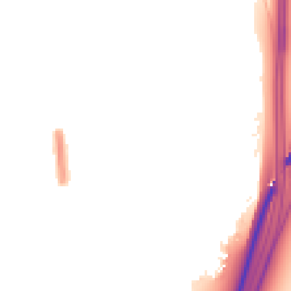 Night-time road noise heatmap for LS10 3JT