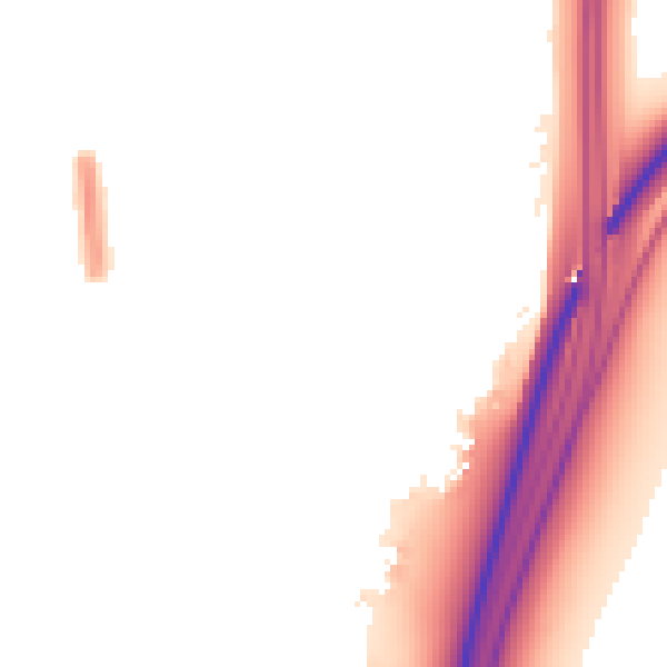 Night-time road noise heatmap for LS10 3LP