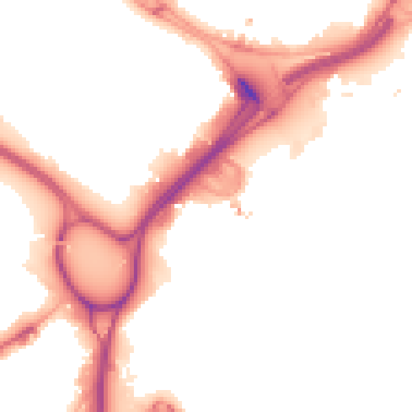 Night-time road noise heatmap for LS12 1AH