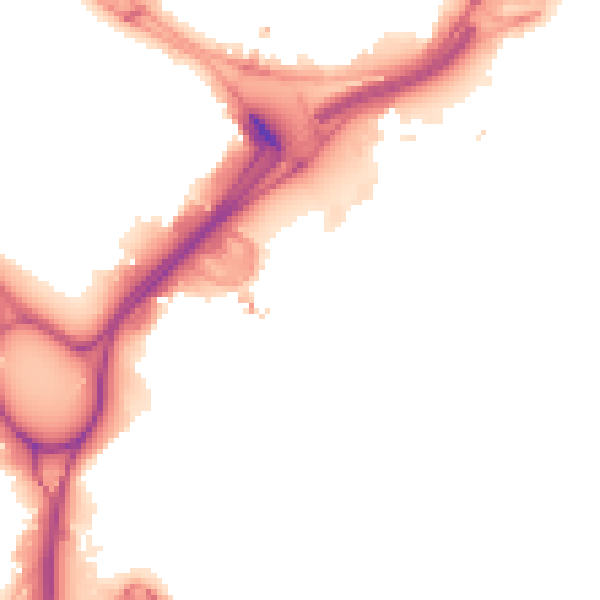 Night-time road noise heatmap for LS12 1DF