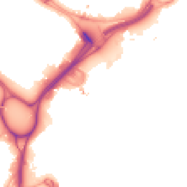 Night-time road noise heatmap for LS12 1DH