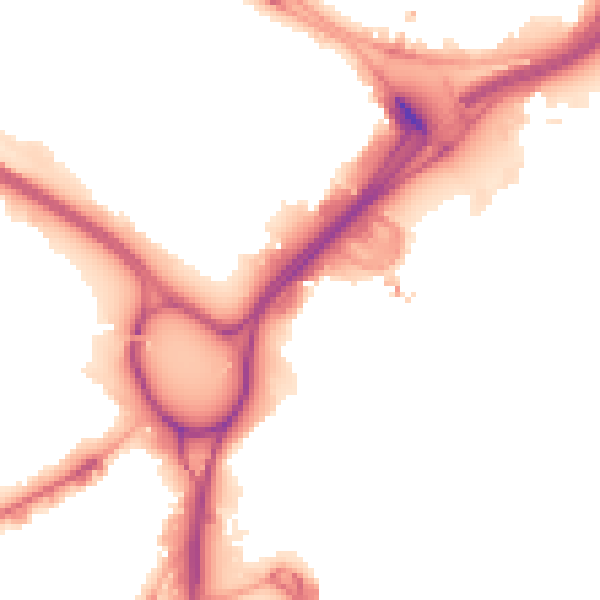 Night-time road noise heatmap for LS12 1DR