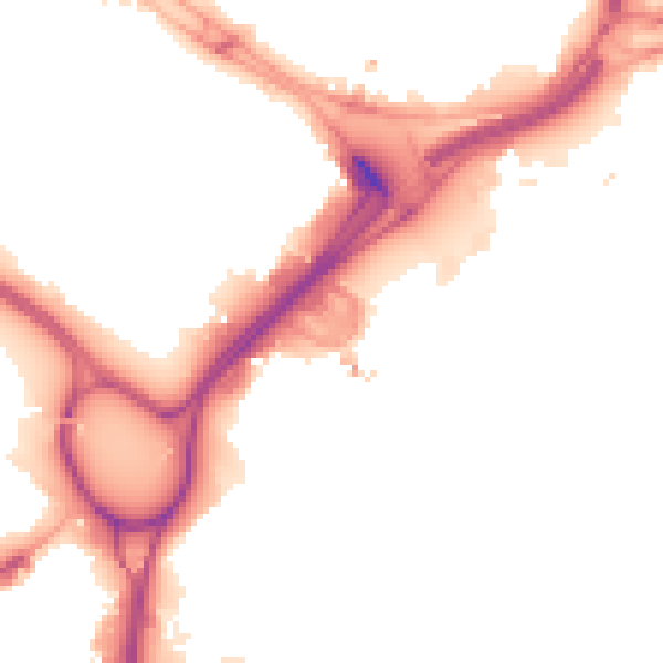 Night-time road noise heatmap for LS12 1DW