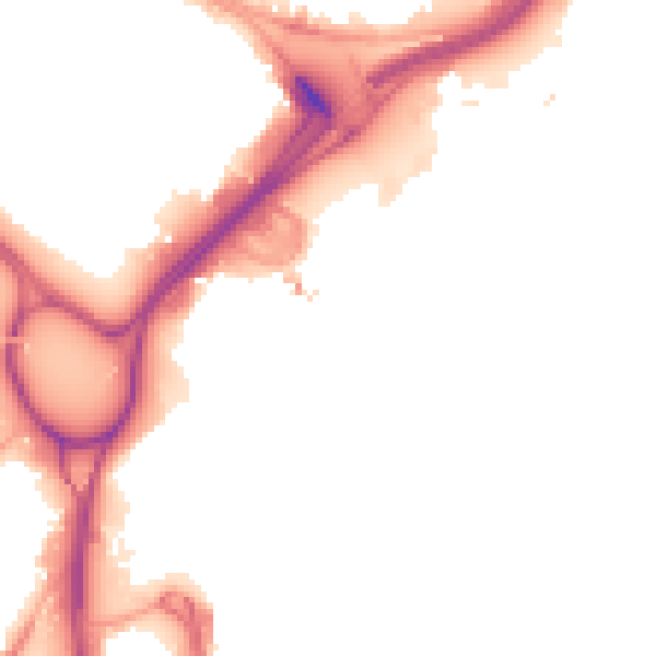 Night-time road noise heatmap for LS12 1EQ