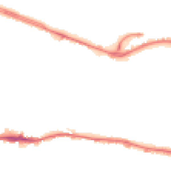 Night-time road noise heatmap for LS12 1EZ
