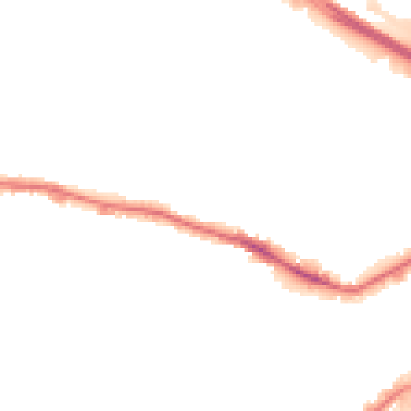Night-time road noise heatmap for LS12 1LY