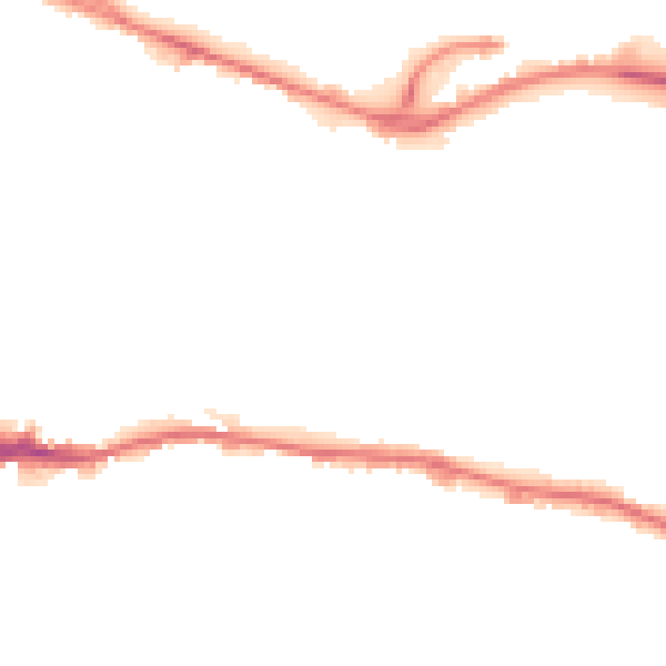 Night-time road noise heatmap for LS12 1TZ