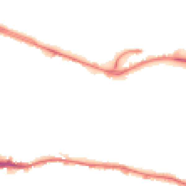 Night-time road noise heatmap for LS12 1UG