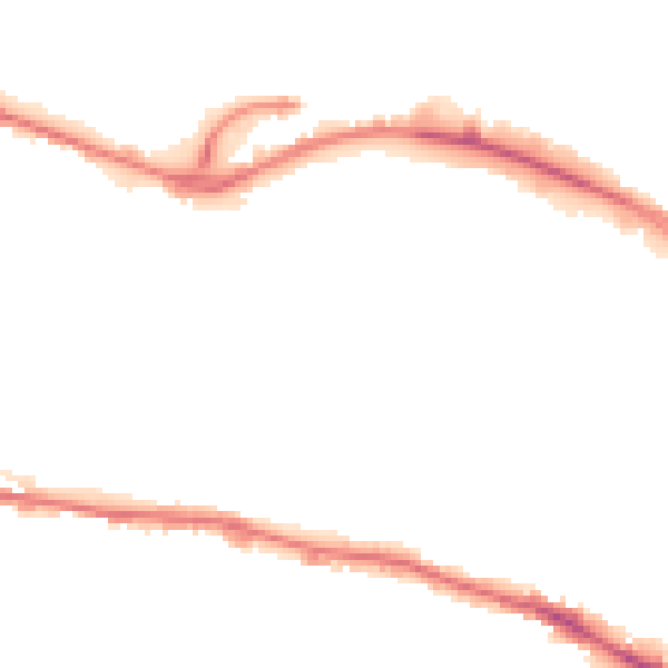 Night-time road noise heatmap for LS12 2BS