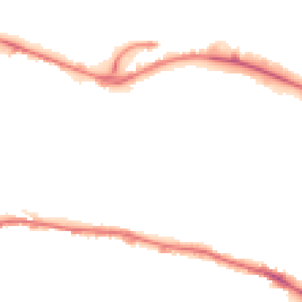 Night-time road noise heatmap for LS12 2BT