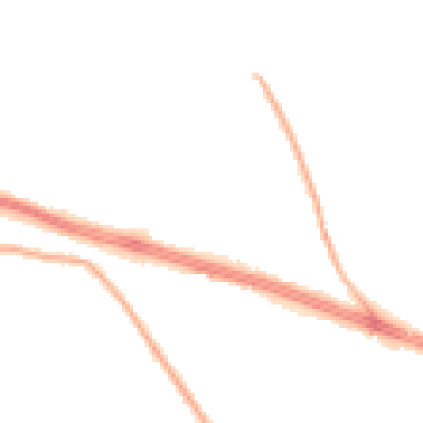 Night-time road noise heatmap for LS12 2DN