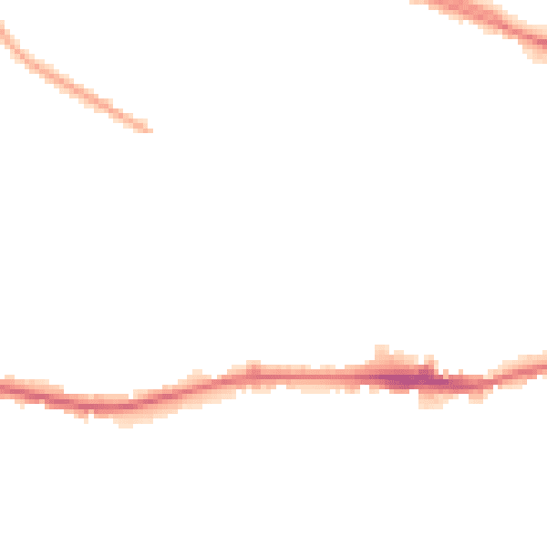 Night-time road noise heatmap for LS12 3EH