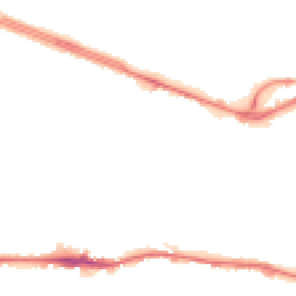 Night-time road noise heatmap for LS12 3LJ