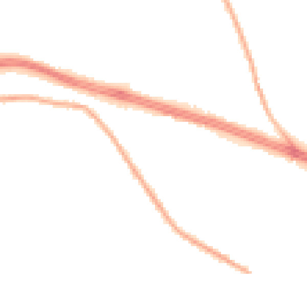 Night-time road noise heatmap for LS12 3QJ