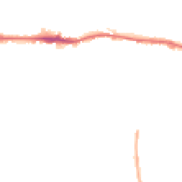 Night-time road noise heatmap for LS12 4EW
