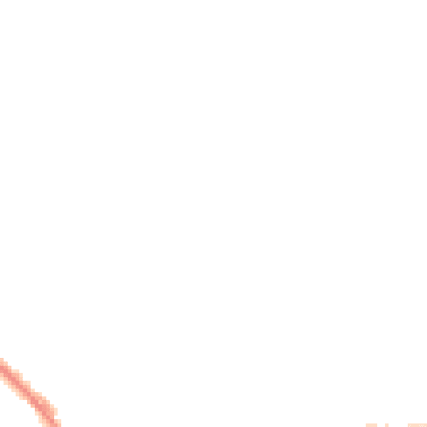 Night-time road noise heatmap for LS16 6RT