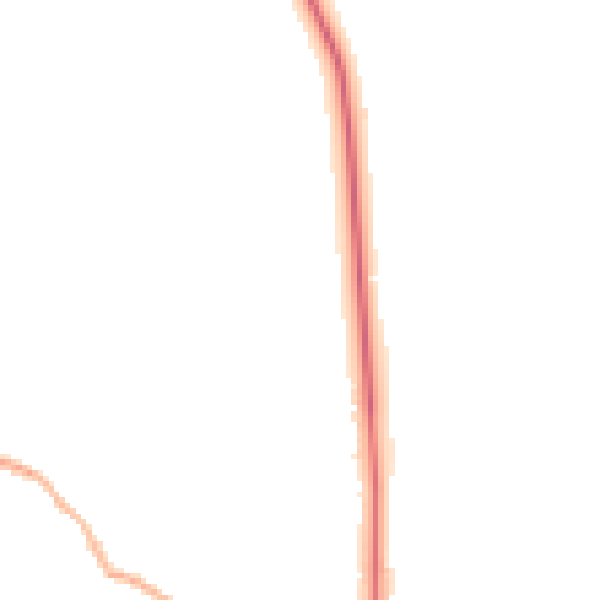 Night-time road noise heatmap for LS16 7FP