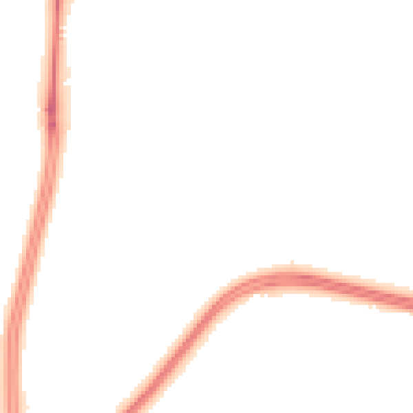 Night-time road noise heatmap for LS16 8FY