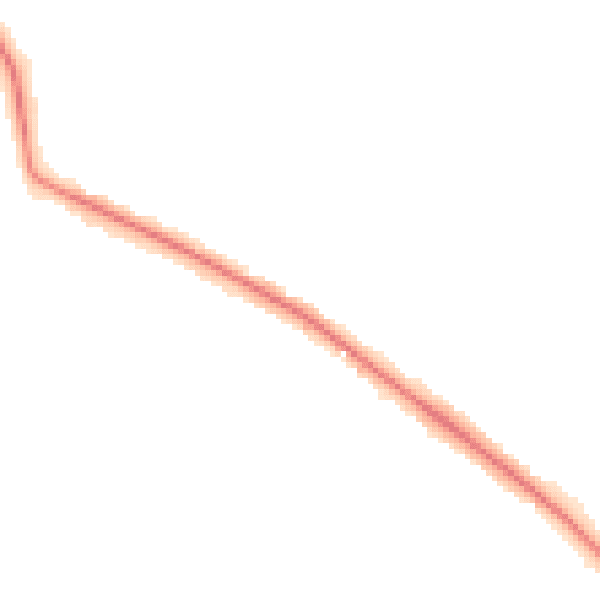 Night-time road noise heatmap for LS16 9BG