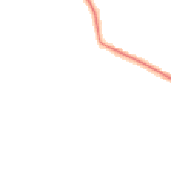 Night-time road noise heatmap for LS16 9HJ