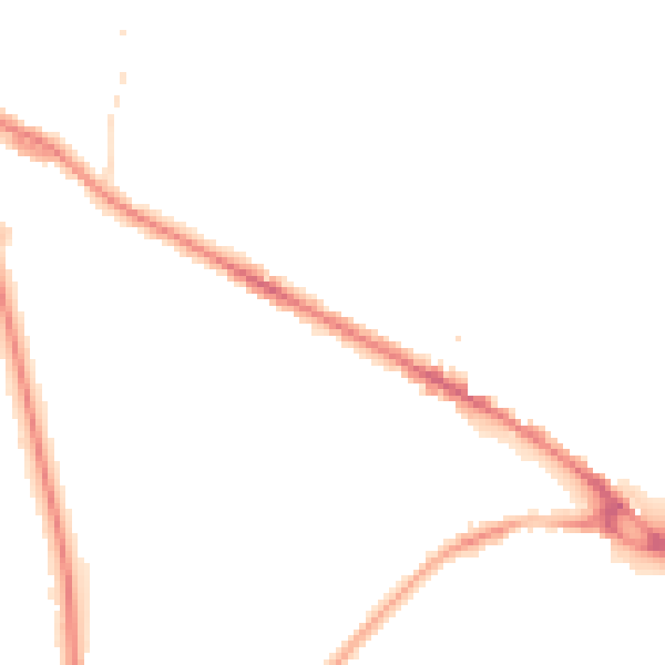 Night-time road noise heatmap for LS20 8BL