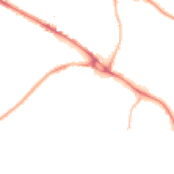 Night-time road noise heatmap for LS20 8QD