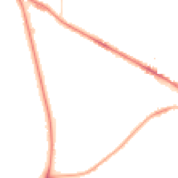 Night-time road noise heatmap for LS20 8QR