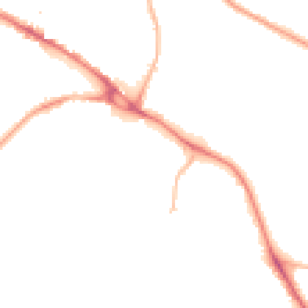 Night-time road noise heatmap for LS20 9FQ
