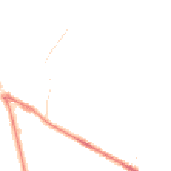 Night-time road noise heatmap for LS20 9PY