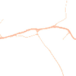 Daytime road noise heatmap for LS22 4AZ