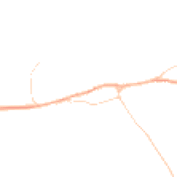 Daytime road noise heatmap for LS22 4BD
